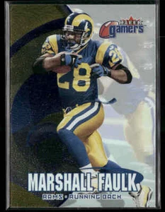 2000 Fleer Gamers #48 Marshall Faulk - Picture 1 of 2