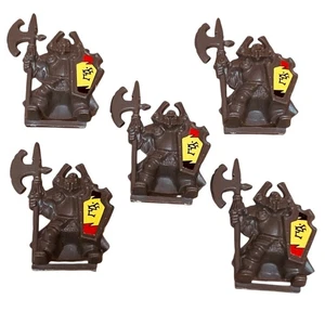 Battle Masters Warhammer Chaos Warriors x 5 1992 Games Workshop - Picture 1 of 2