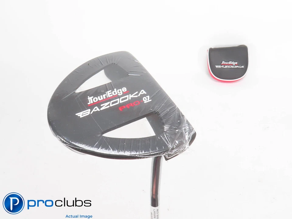 New! Tour Edge Bazooka Pro-07 35" Putter w/Cover - 423830 - Image 1 of 4