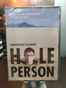 Hole Person, Comedian Bengt Washburn (DVD) Sealed Brand New HTF Rare OOP - Picture 1 of 6