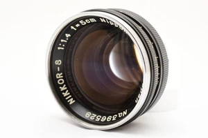 [COMO NUEVO] Lente Nikon Nippon Kogaku Nikkor-S 5 cm 50 mm f1,4 para montaje S de JAPÓN - Imagen 1 de 12