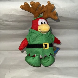 Disney  Penguin Plush series 5  ELF Lutin Reindeer New With Coin And Tags - Picture 1 of 5
