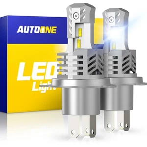 AUTOONE H4 9003 Super White LED Headlight Bulb High Low Beam Fog Lamp CANBUS H - Picture 1 of 8