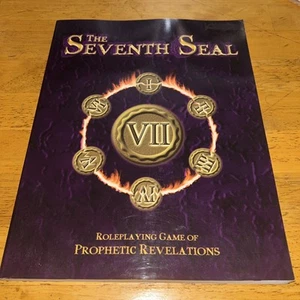 SEVENTH SEAL: ROLEPLAYING GAME OF PROPHETIC REVELATIONS By Scott Mitchell NEW - Foto 1 di 2