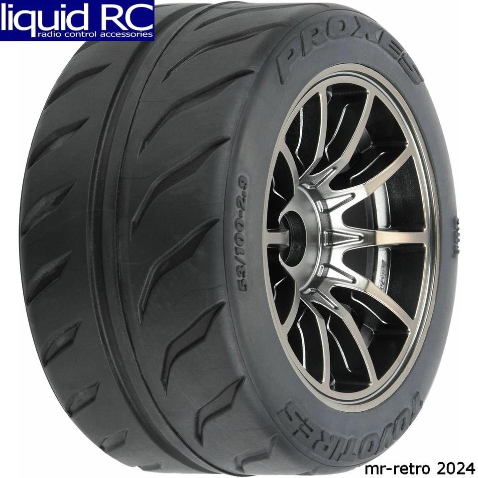 Pro-Line 1025711 Toyo Proxes R888R S3 F/R 53/100 2.9 BELTED MTD 17mm Spectre 2 - Image 1 of 1