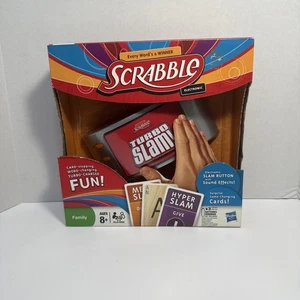 Scrabble Turbo Slam Electronic Button Hasbro New in Box - Picture 1 of 3