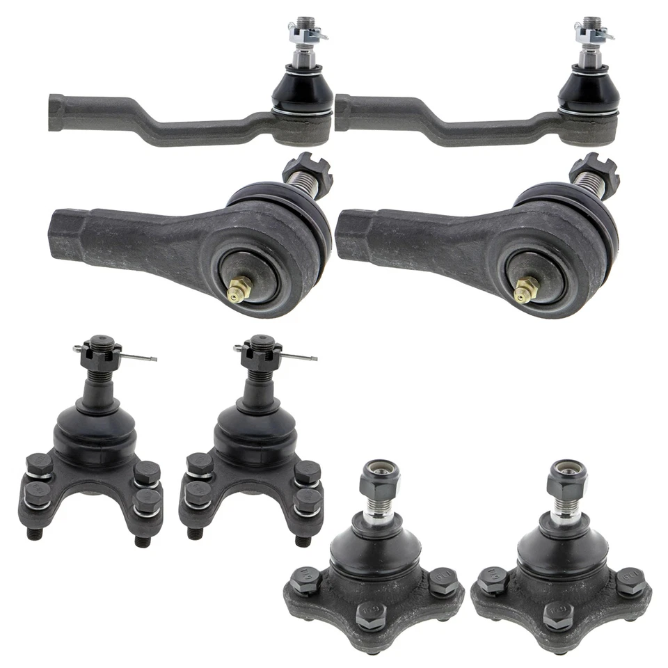 Kit de extremos de varilla de amarre y rótula Mevotech Supreme 8 piezas para Mazda B2000 B2200 B2600 Foto 1 de 1