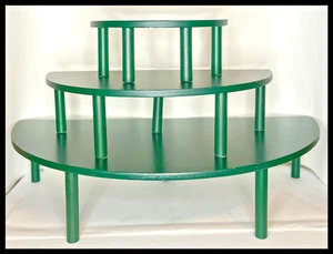 Byers Choice Display Risers | 3 Levels | w/ Insts | No Box or Holiday Greens - Picture 1 of 2