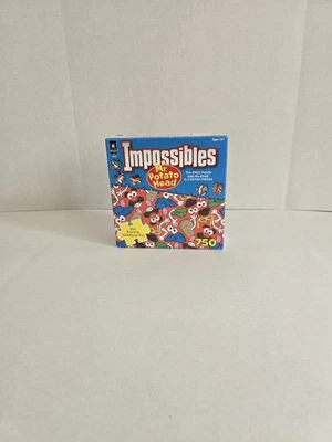 Rompecabezas Mr Potato Head Impossibles Piezas Extra Sin Borde 750 Piezas Nuevo Foto 1 de 4