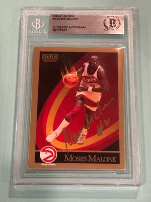 Tarjeta Skybox firmada por Gary Payton 1990-91 #365 Beckett (BAS) AUTOMÁTICA 10 Foto 1 de 2