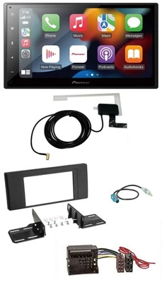 Pioneer MP3 USB Bluetooth DAB 2DIN Autoradio für Land Rover Range Rover Vogue L3 - Bild 1 von 4