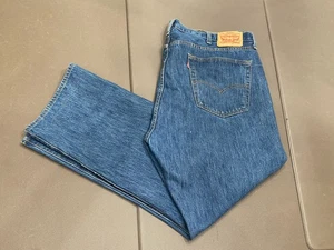 Levi’s 501 XX Jeans Button Fly 44x32 Button Fly Blue Wash - Picture 1 of 12