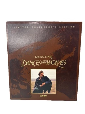 Dances with Wolves Limited Collector’s Box Set Laserdisc 1991 Kevin Costner VG - Image 1 of 4