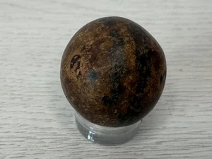 Vintage Handmade Clay & Rare Akron Roller Primitive Marbles .8905. Mint - Picture 1 of 9