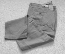 M\u0026S Mens Linen Trousers Black W46 L35 