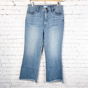 MUMU BLUE Bronx Kick Flare High Rise Jean Women's 31 - Picture 1 of 9