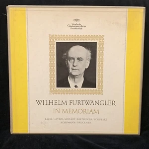 WILHELM FURTWANGLER In Memoriam - DGG TULIP ALLE 5LP BOX germany 1963 - Picture 1 of 16