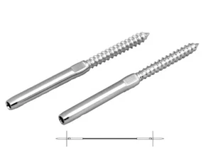 3.2mm Balustrade Fitting Kit 11 Wire G316 Swage Screws - 22 Pcs SRTT - Picture 1 of 7
