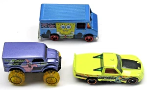 Hot Wheels SpongeBob Diecast Cars Monster Truck Van & Sports Car Collectibles - Picture 1 of 5