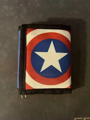 Marvel Captain America Shield Trifold Wallet NWOT - Image 1 of 2