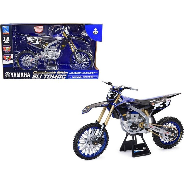 Moto de Ferro Trilha Miniatura Yamaha YZ 250 1:6 na Caixa New-Ray - Outros  Livros - Magazine Luiza