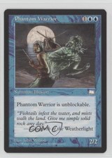 1997 Magic: The Gathering - Weatherlight Phantom Warrior s1t