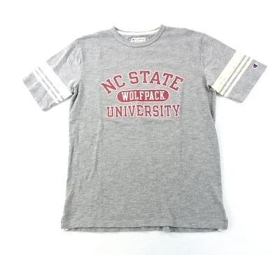 Champion NC State Wolfpack Adult Small Retro Varsity Style T Shirt - Image 1 of 4