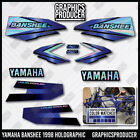 Yamaha Banshee 350 1998 - Holographic Replic Decals Stickers New Kit NEW !!!