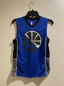 NBA Basketball Jersey Blue Kids Size 14-16 Excellent Condition - Picture 1 of 7