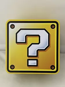 Nintendo SUPER MARIO 250 PIEZAS ROMPECABEZAS CAJA DE HOJALATA BLOQUE DE PREGUNTAS COMPLETO - Imagen 1 de 4