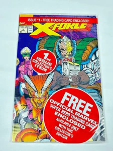 Lot of 5 X-Force Issue #1 Sealed w/ Complete Set of Collector Trading Cards - Picture 1 of 10