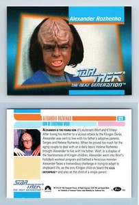 Alexander Rozhenko #020 Star Trek Next Generation 1992 Impel Trading Card