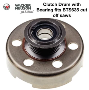 Wacker Neuson OEM Clutch Drum w/ Bearing fits BTS635 cut-off saws 5000213687 - Picture 1 of 1