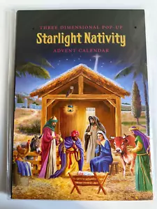Advent Calendar Lisa Alderson Artist Nativity Pop Up NEW SEALED Christmas - Picture 1 of 5