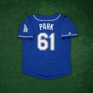 Chan Ho Park 1999 Los Angeles Dodgers "Think Blue" Alternate Jersey w/ Patch - Picture 1 of 8