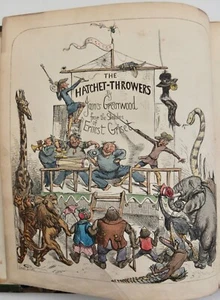 The Hatchet Throwers By J. Greenwood 1866 First Ed. Ernest Griset Illustrations - Picture 1 of 24