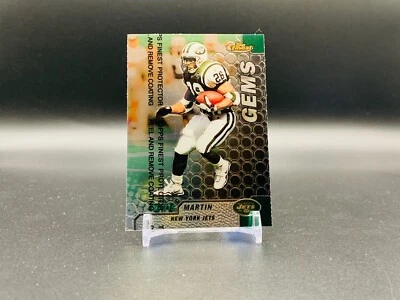 1999 Topps Finest - Curtis Martin - Gems - W/ Protector - #127 - Image 1 of 2