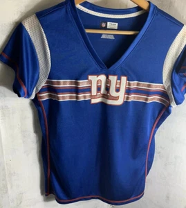 New York Giants Team Damen Bekleidung V-Ausschnitt Top Größe Large - Bild 1 von 6