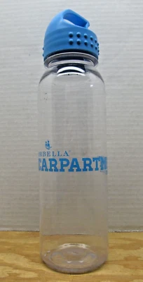 Plástico Duro Decorado "ARBELLA": Botella de Agua o Deporte 9" de Alto - 3" (433) Foto 1 de 4