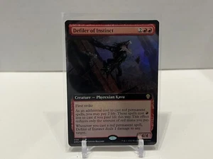MTG - Dominaria United DMU - Defiler of Instinct 406 Extended Foil - Picture 1 of 2