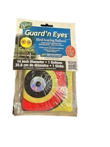 Dalen Guard'n Eyes Bird/Predator Scaring High Quality Balloon 14" Diam Easy Inst - Picture 1 of 2