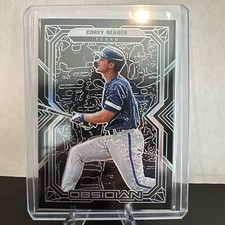 2022 Panini Chronicles - Obsidian #59 Corey Seager Texas Rangers