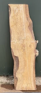 Oak Live Edge Timber Plank 1147mm x 365mm x 25mm (68) - Picture 1 of 7