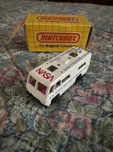 Vintage Matchbox NASA Tracking Vehicle Command Center Space Shuttle - Picture 1 of 9