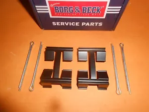 AUSTIN MORRIS 1100 1300(1962-67)BRAKE PAD FITTING KIT PINS & CLIPS (Borg & Beck) - Picture 1 of 3