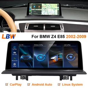 For BMW Z4 E85 2002-2009 10.25 inch Screen Android Auto Carplay Multimedia Linux - Foto 1 di 12