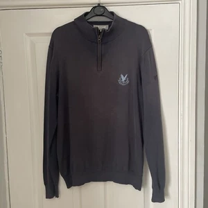 Vintage Lyle & Scott Pullover Herren Gleneagles Golfplatz Pullover Größe Large. - Bild 1 von 4