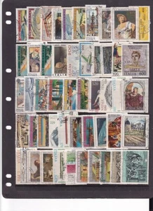 ITALY.... Collection of 50 large different used stamps - Imagen 1 de 1