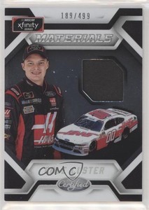 2018 Certified Xfinity Materials /499 Cole Custer #XM-CC