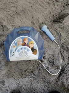 Disney Frozen Sing Along Music Box With Mic. Music with Flashing lights. - Picture 1 of 2